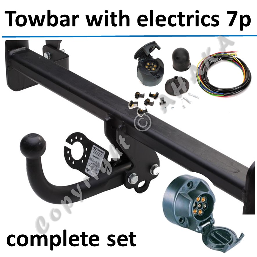 Towbar with electrics 12N 7pin