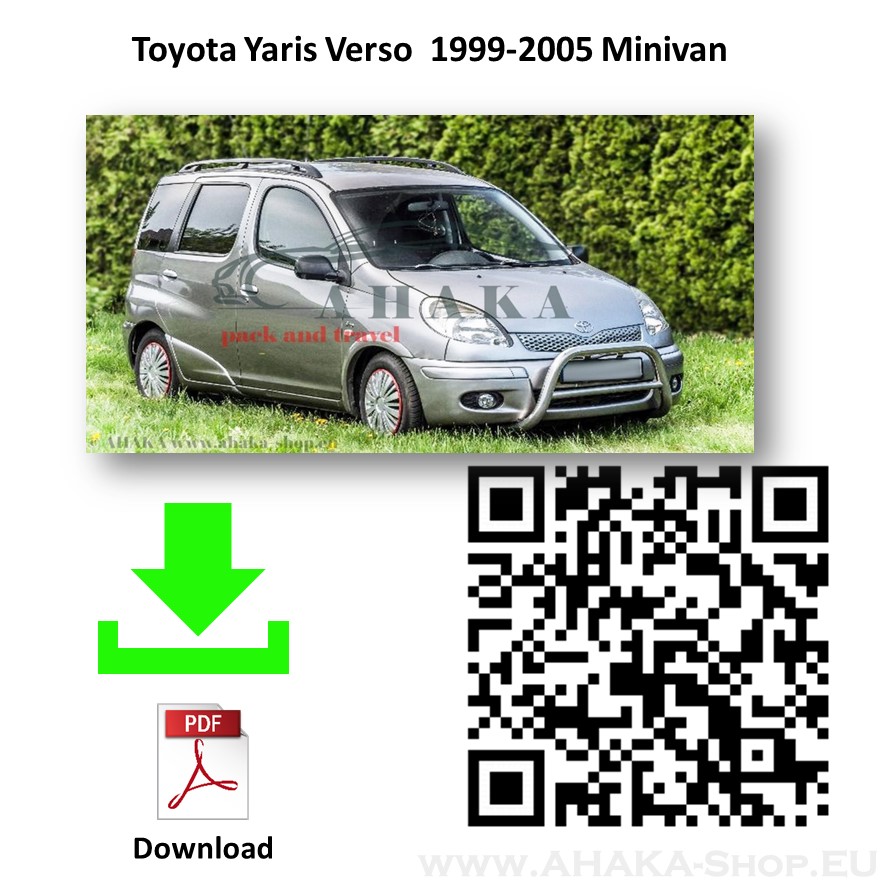 Anhängerkupplung für Toyota Yaris Verso Bj. 1999 - 2006 - günstig online kaufen