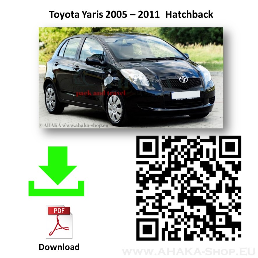 Anhängerkupplung für Toyota Yaris Schrägheck Bj. 2006 - 2011 - günstig online kaufen