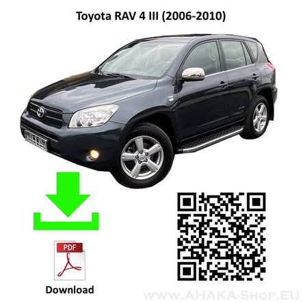 Anhängerkupplung für Toyota RAV-4 Bj. 2006 - 2010 - günstig online kaufen