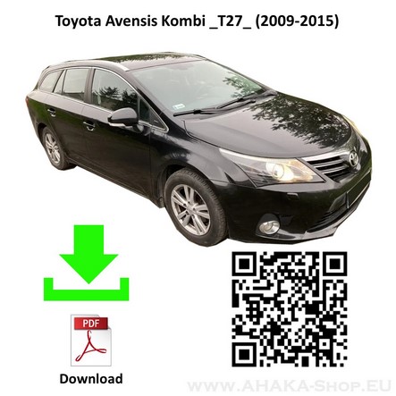 Anhängerkupplung für Toyota Avensis Kombi Bj. ab 2008 - günstig online kaufen