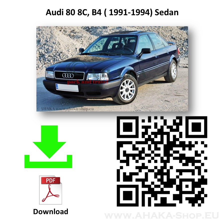 Anhängerkupplung für Audi 80 B4 Stufenheck, Avant, Kombi, Quattro Bj. 1991 - 1994 - günstig online kaufen