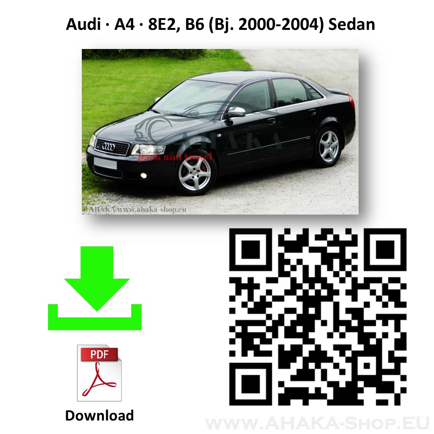 Anhängerkupplung für Audi A4 B6 Stufenheck, Avant, Kombi Bj. 2000 - 2004 - günstig online kaufen