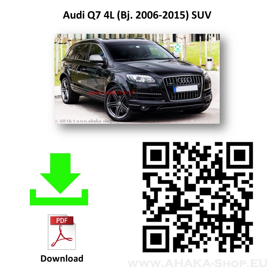 Anhängerkupplung für Audi Q7 Bj. 2006 - 2015 - günstig online kaufen