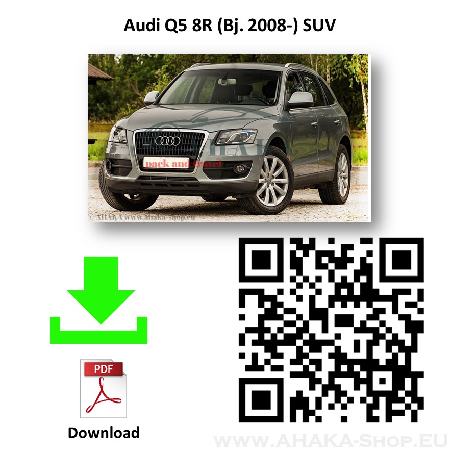 Anhängerkupplung für Audi Q5 8R Bj. 2008 - 2016 - günstig online kaufen