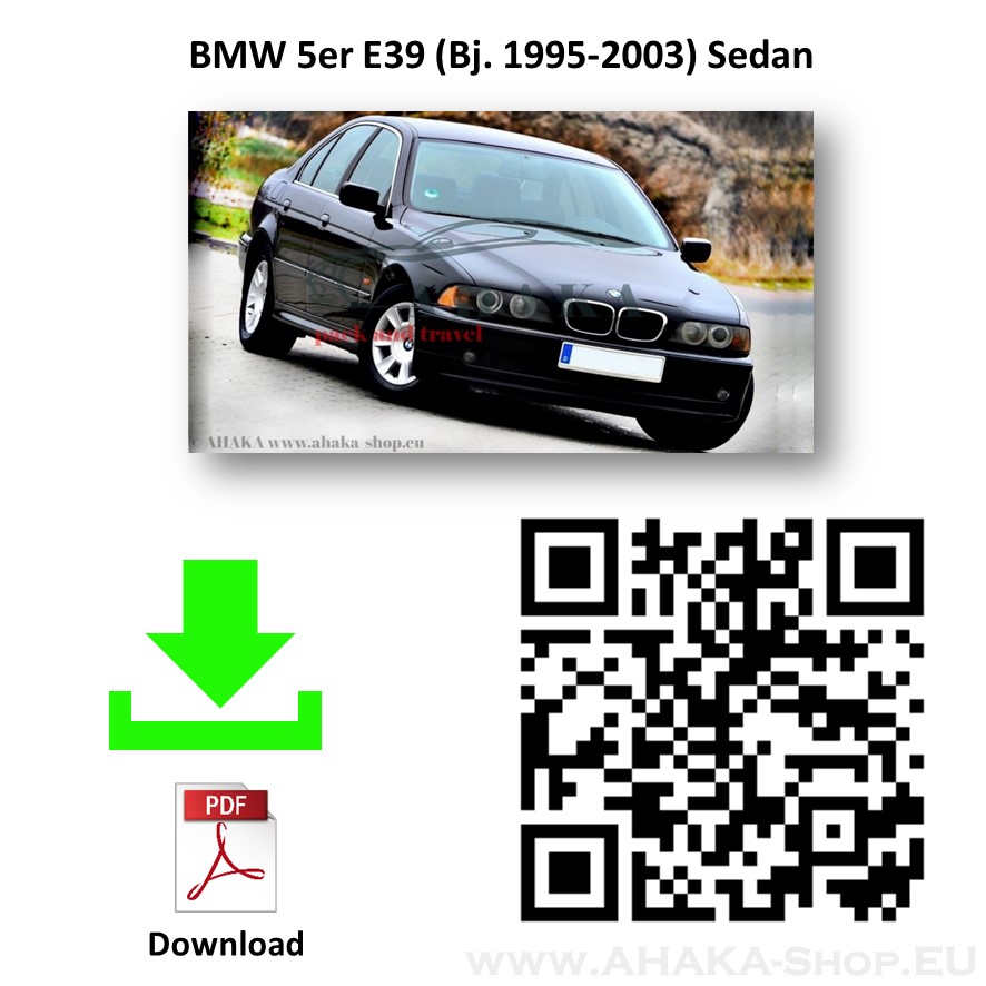 Anhängerkupplung für BMW Serie 5 E39 Stufenheck Bj. 2002 - 2003 - günstig online kaufen