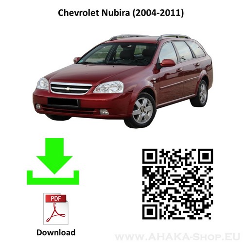 Anhängerkupplung für CHEVROLET NUBIRA Kombi Bj. ab 2004 - 2011 - günstig online kaufen