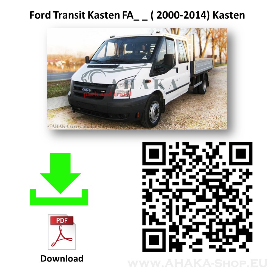 Anhängerkupplung für FORD TRANSIT Pritsche Bj. ab 2000 - 2014 - günstig online kaufen