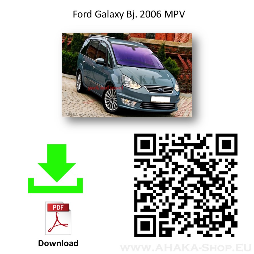 Anhängerkupplung für Ford Galaxy III Bj. 2006 - 2015 - günstig online kaufen