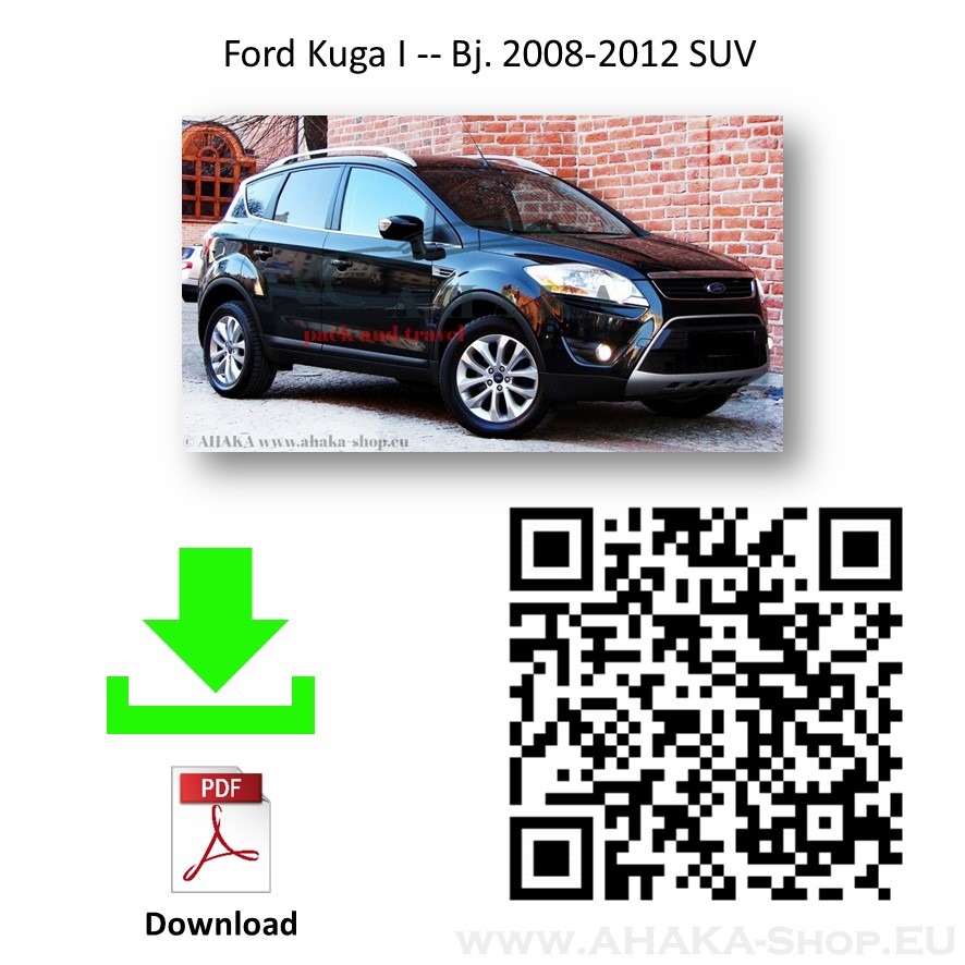 Anhängerkupplung für Ford Kuga Bj. 2008 - 2013 - günstig online kaufen