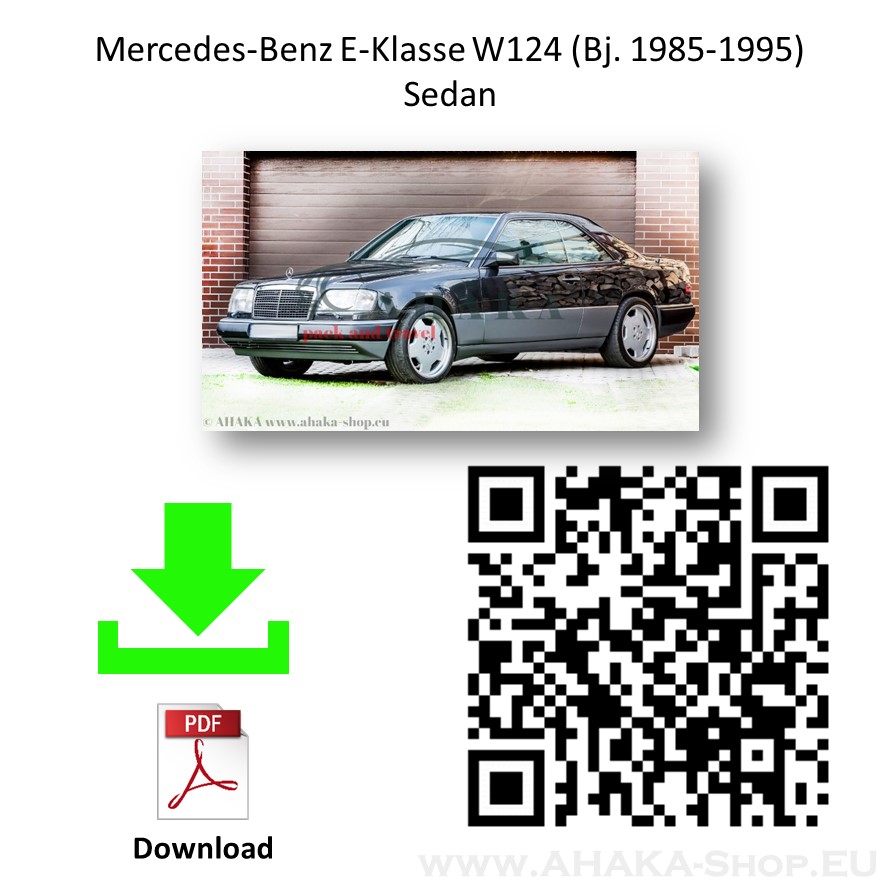 Anhängerkupplung für MB Mercedes Benz 124 Stufenheck Bj. 1985 - 1995 - günstig online kaufen