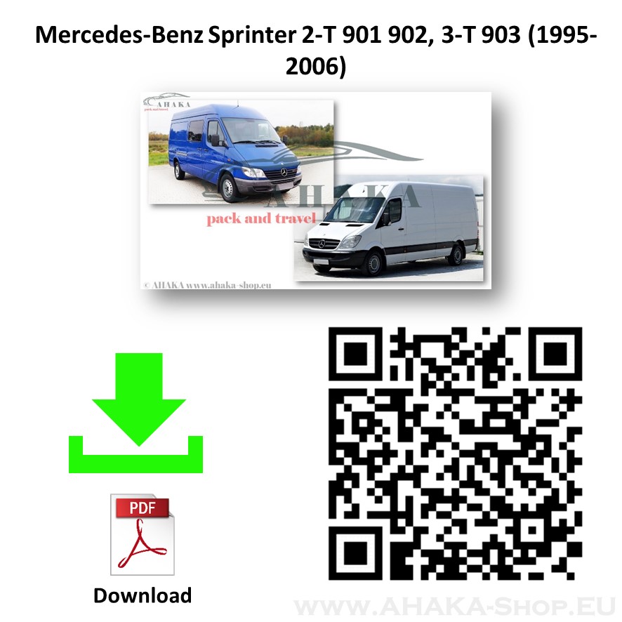 Anhängerkupplung für MB MERCEDES BENZ SPRINTER Bus, Kasten Bj. ab 1995 - 2006 - günstig online kaufen