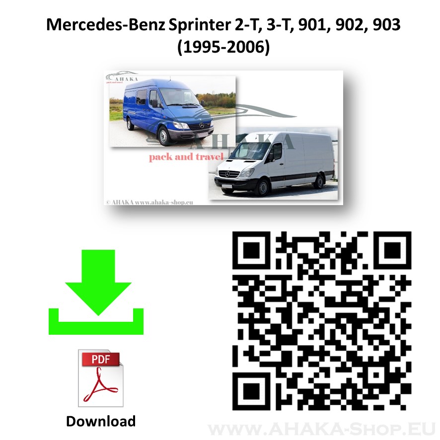 Anhängerkupplung für MB Mercedes Benz Sprinter Bus, Kasten Bj. 1995 - 2006 - günstig online kaufen