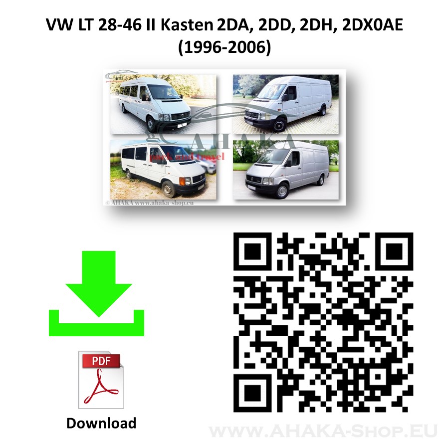 Anhängerkupplung für VW VOLKSWAGEN LT 28-35 Bus, Kasten Bj. ab 1996 - 2006 - günstig online kaufen