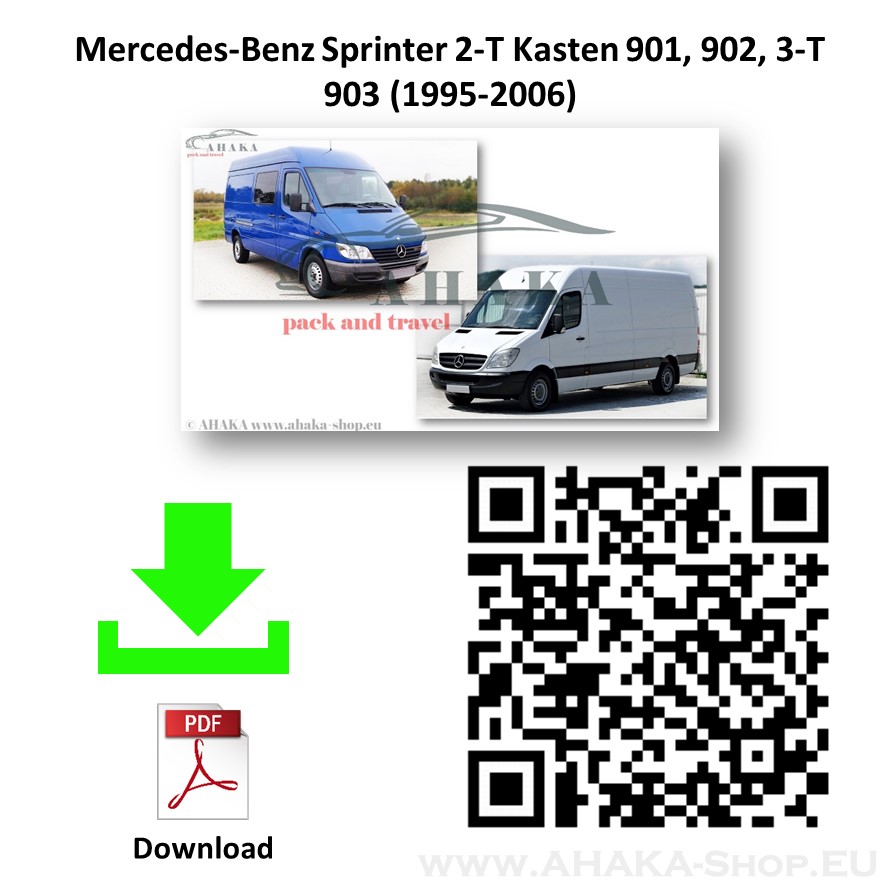 Anhängerkupplung für MB Mercedes Benz Sprinter Bus, Kasten Bj. 1995 - 2006 - günstig online kaufen