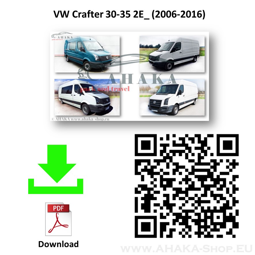 Anhängerkupplung für VW Volkswagen Crafter I Bus, Kasten Bj. 2006 - 2016 - günstig online kaufen