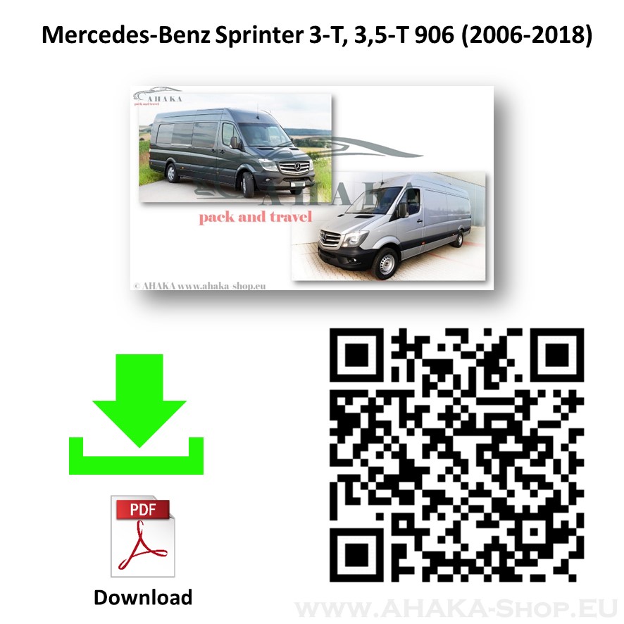 Anhängerkupplung für MB Mercedes Benz Sprinter W906 Bus, Kasten Bj. 2006 - 2018 - günstig online kaufen