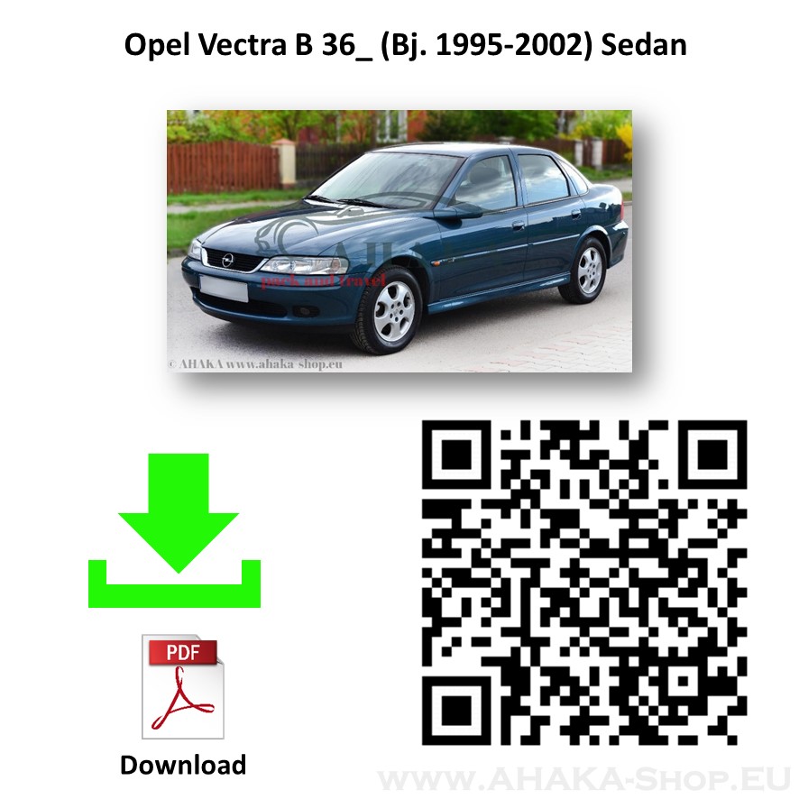 Anhängerkupplung für Opel Vectra B Schrägheck, Stufenheck Bj. 1995 - 2002 - günstig online kaufen
