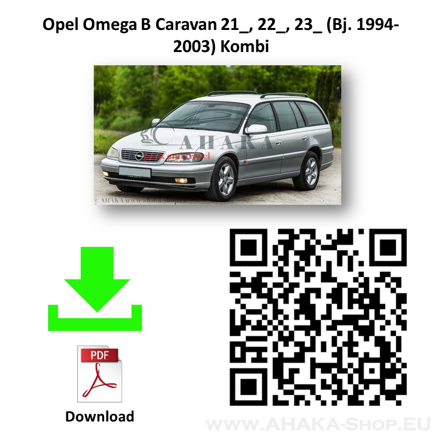 Anhängerkupplung für OPEL OMEGA B Caravan Kombi Bj. ab 1994 - 2003 - günstig online kaufen