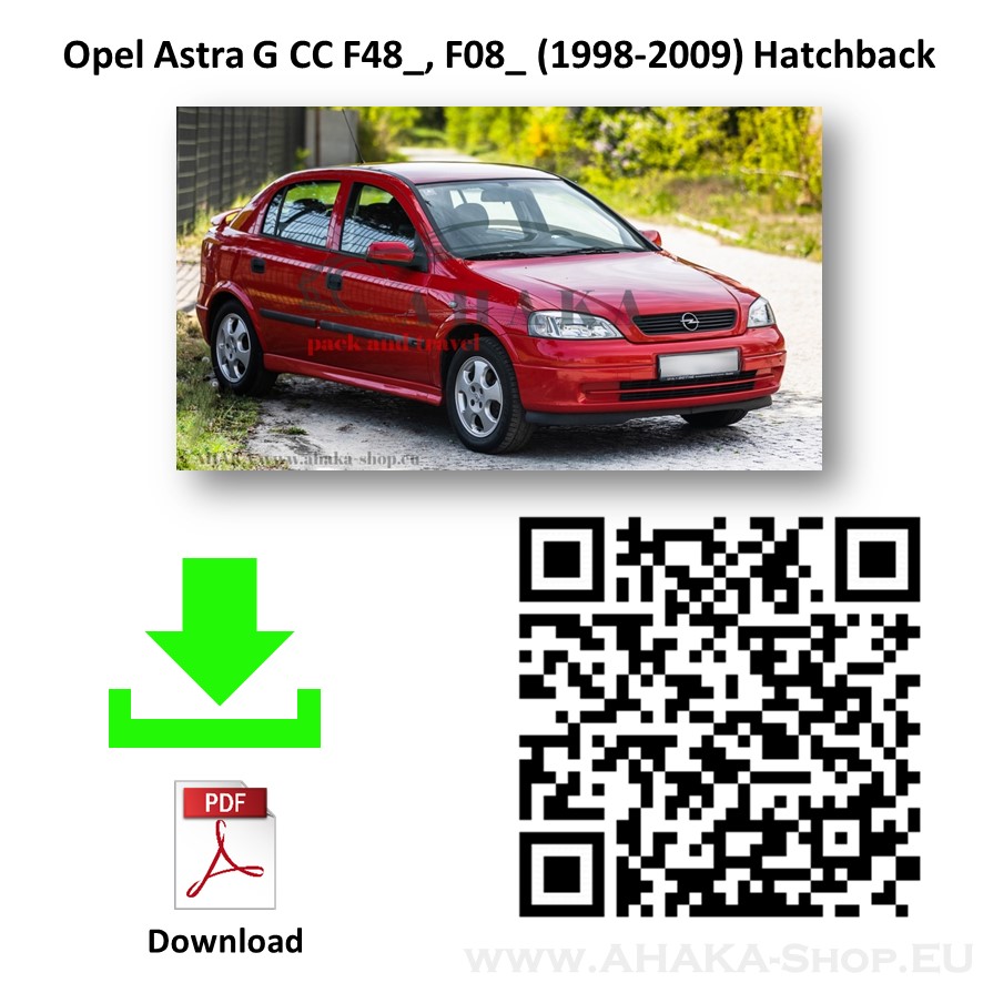 Anhängerkupplung für Opel Astra G Schrägheck, Stufenheck Bj. 1998 - 2009 - günstig online kaufen