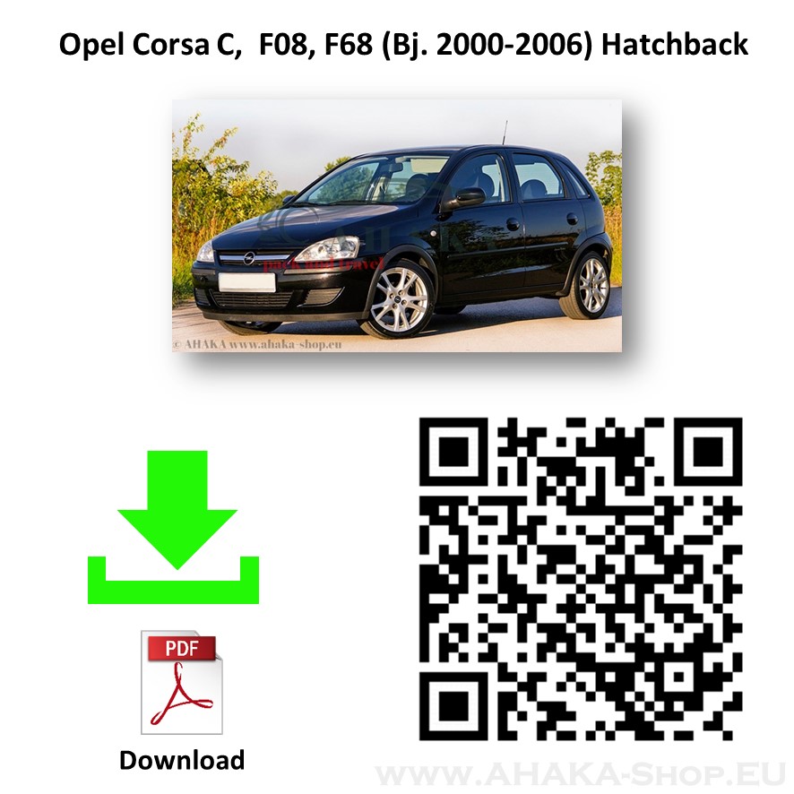 Dachträger Opel Corsa C (X01) 3-Türer Fließheck 2000 - 2006