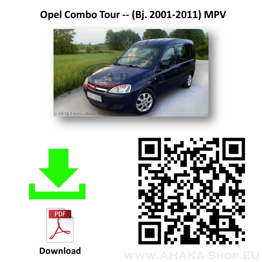 Anhängerkupplung für Opel Combo C Bj. 2002 - 2012 - günstig online kaufen