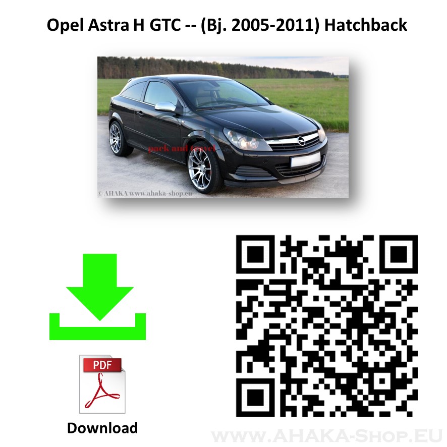 Anhängerkupplung für Opel Astra H Schrägheck Bj. 2004 - 2010 - günstig online kaufen