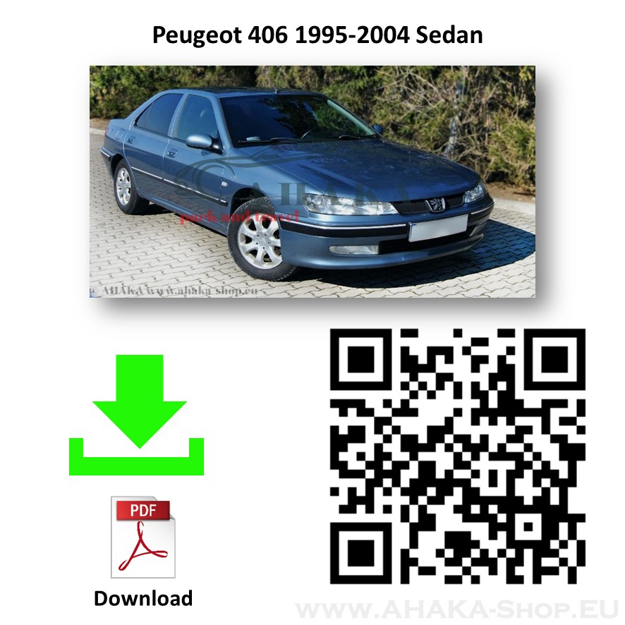 Anhängerkupplung für Peugeot 406 Stufenheck Bj. 1995 - 2004 - günstig online kaufen