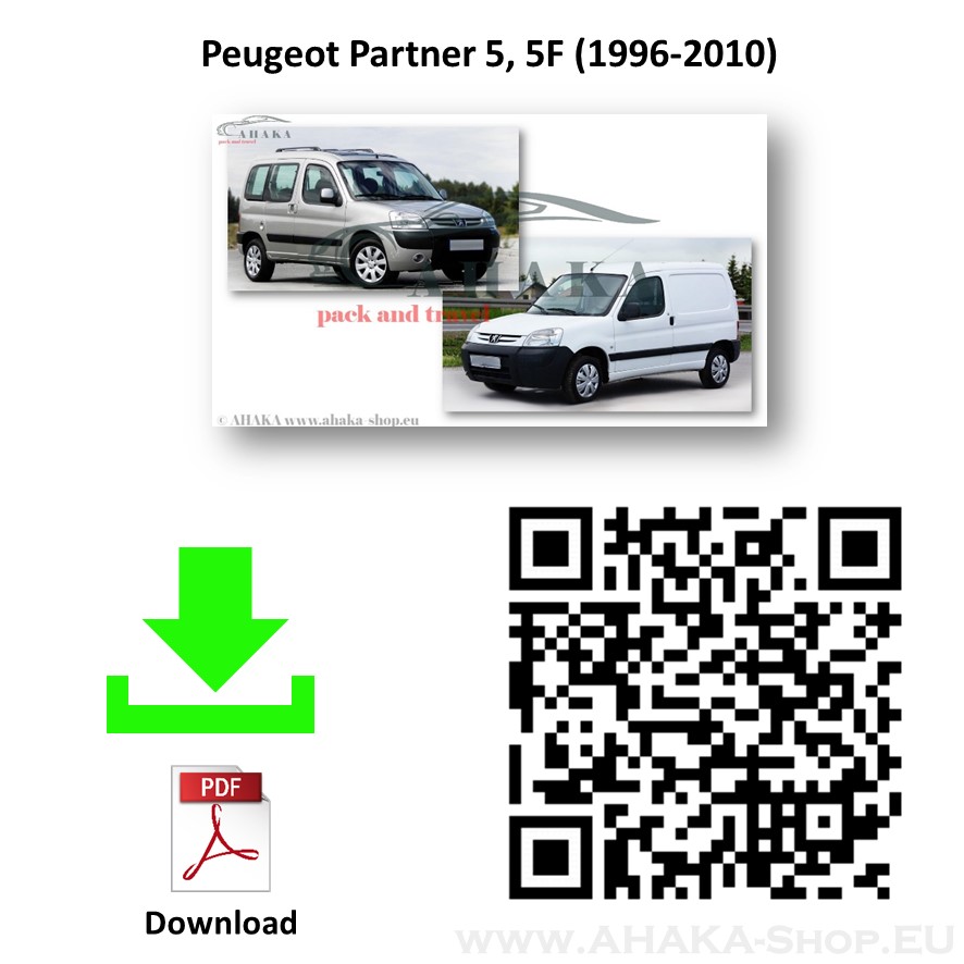 Anhängerkupplung für Peugeot Partner Bj. 1996 - 2009 - günstig online kaufen