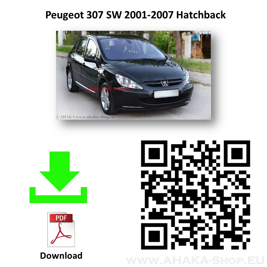 Fahrradträger für Peugeot 307 Break / SW 