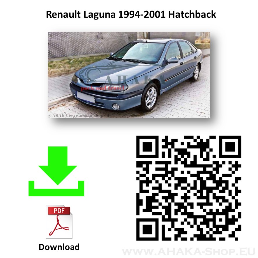 Anhängerkupplung für Renault Laguna I Schrägheck Bj. 1993 - 2001 - günstig online kaufen