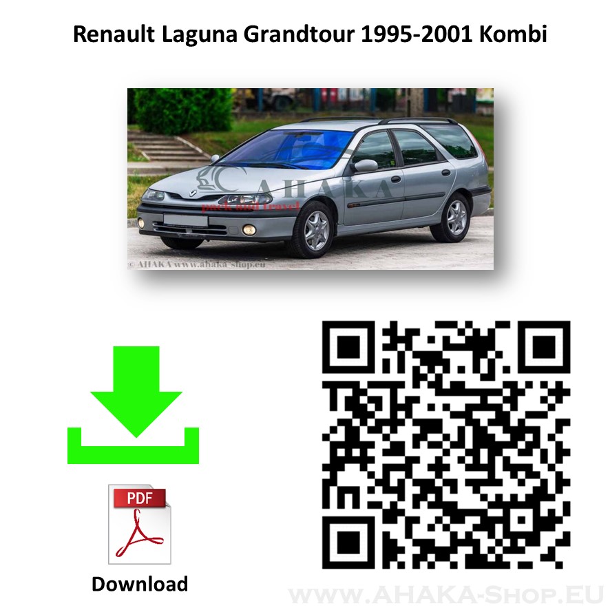 Anhängerkupplung für Renault Laguna I Grandtour Kombi Bj. 1995 - 2001 - günstig online kaufen