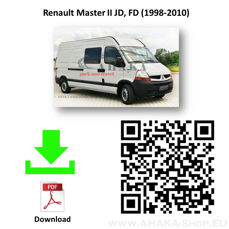 Anhängerkupplung für Renault Master Bus, Kasten, Pritsche Bj. 1998 - 2010 - günstig online kaufen