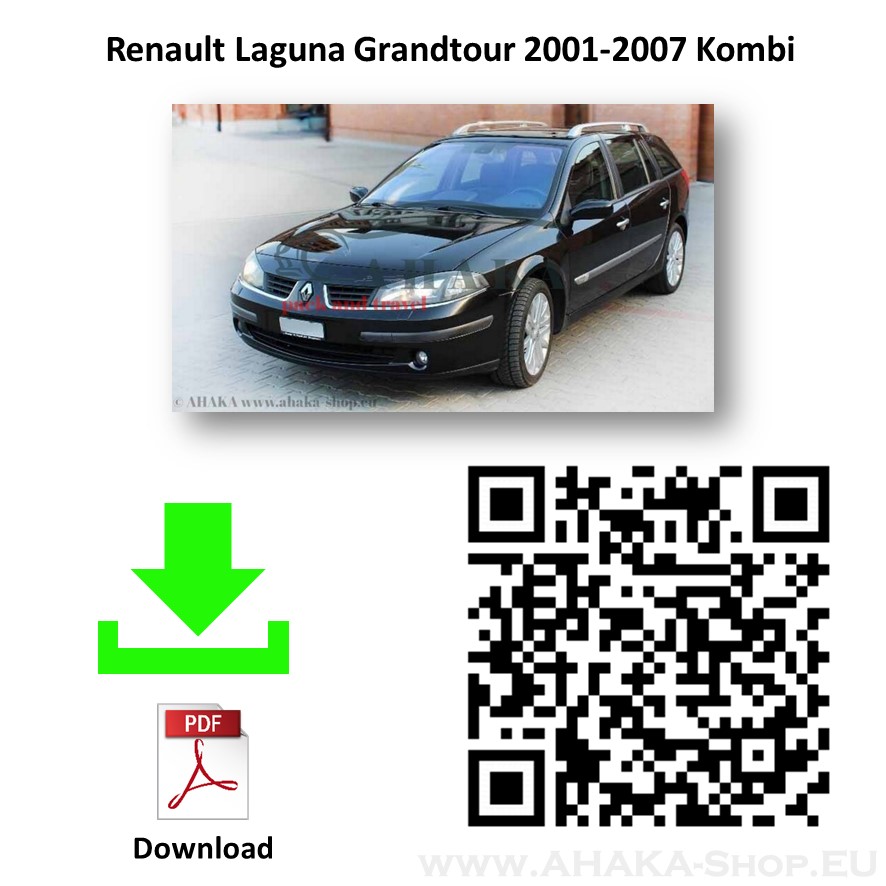 Anhängerkupplung für Renault Laguna II Grandtour Kombi Bj. 2001 - 2007 - günstig online kaufen