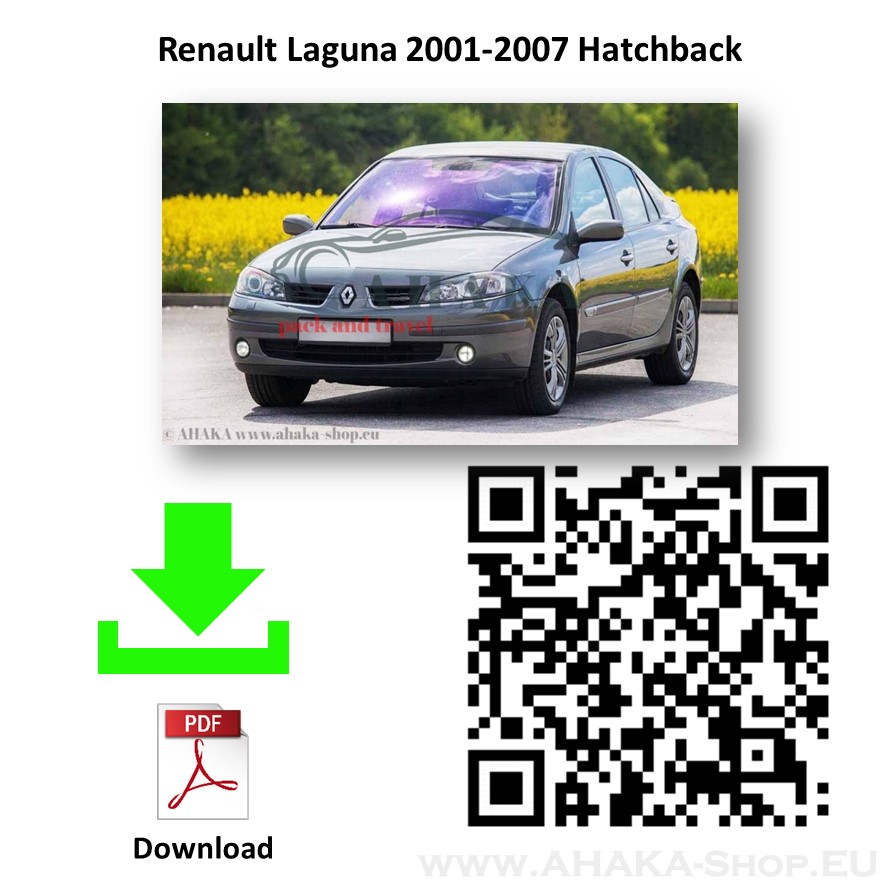 Anhängerkupplung für Renault Laguna II Schrägheck Bj. 2001 - 2007 - günstig online kaufen