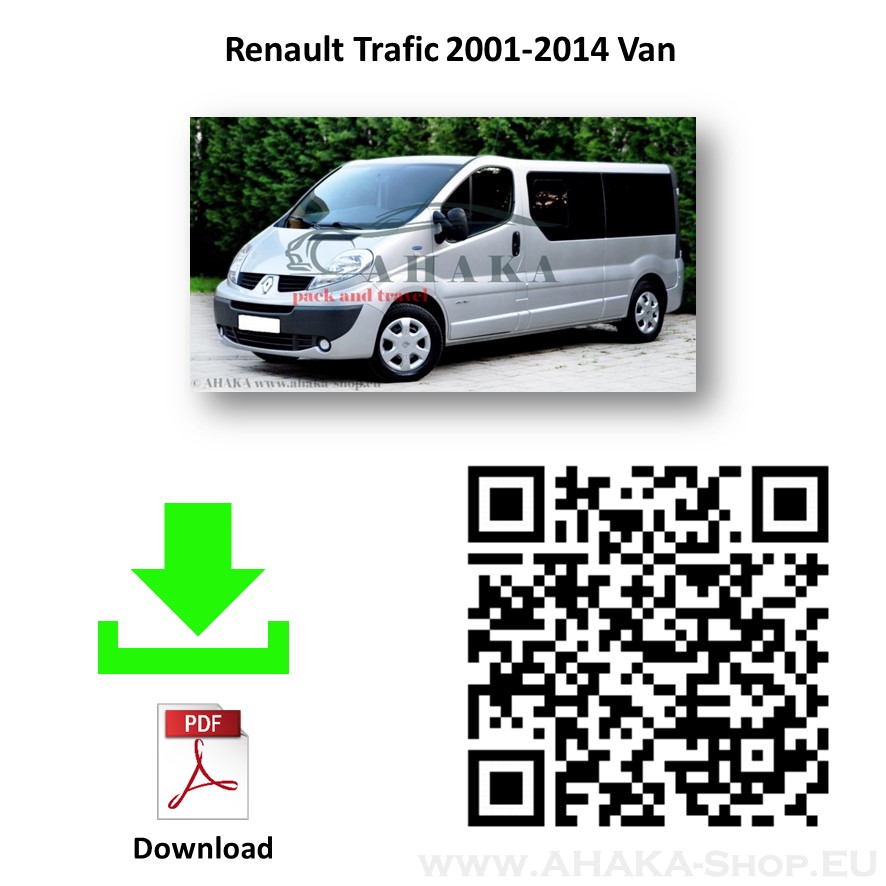 Anhängerkupplung für Renault Trafic Bus, Kasten Bj. 2001 - 2014 - günstig online kaufen