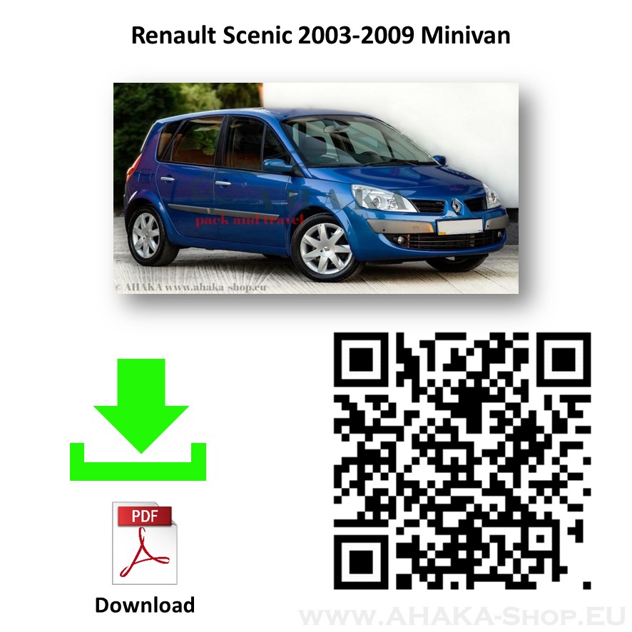 Anhängerkupplung für Renault Scenic II Bj. 2003 - 2009 - günstig online kaufen