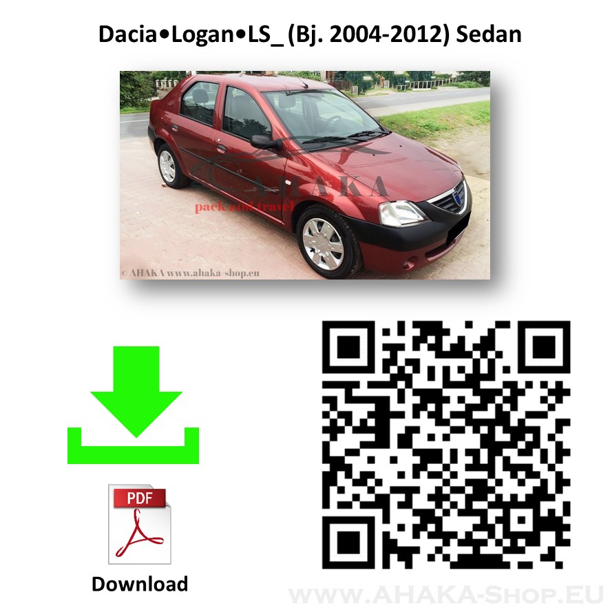Anhängerkupplung für Dacia Logan Stufenheck Bj. 2004 - 2008 - günstig online kaufen