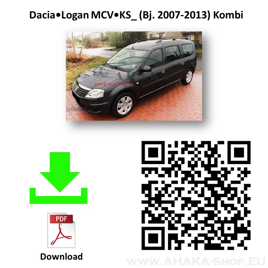 Anhängerkupplung für Dacia Logan MCV, Express Kombi, Pick-Up Bj. 2007 - 2013 - günstig online kaufen