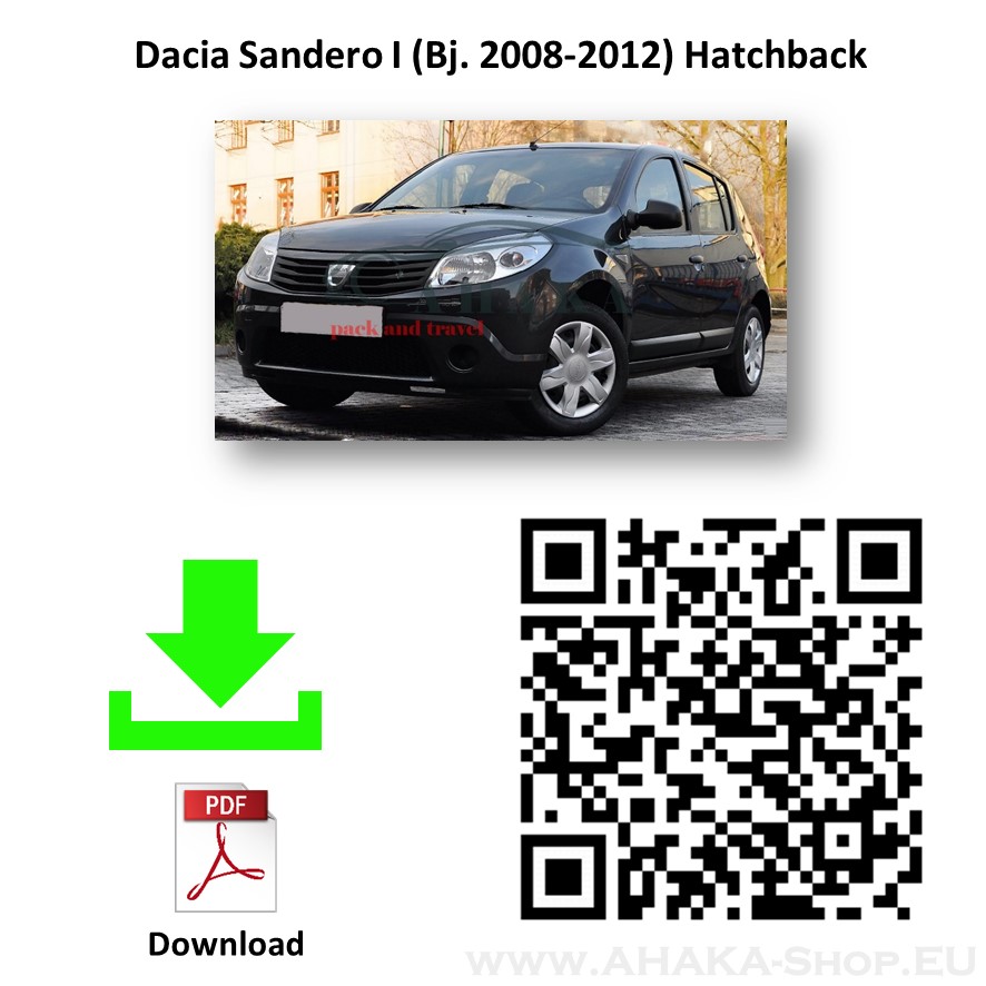 Anhängerkupplung für Dacia Sandero Schrägheck Bj. 2008 - 2012 - günstig online kaufen