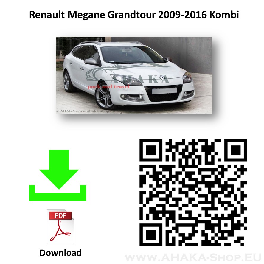 Anhängerkupplung für Renault Megane III Grandtour Kombi Bj. 2008 - 2016 - günstig online kaufen