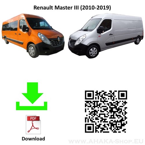 Anhängerkupplung für Renault Master Bus, Kasten Bj. ab 2010 - günstig online kaufen