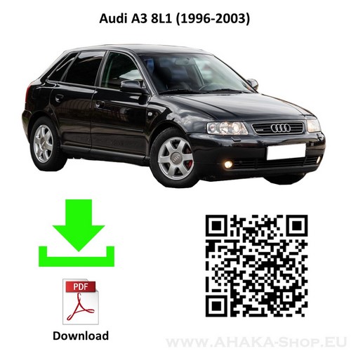 Anhängerkupplung für Audi A3 8L Schrägheck Bj. 1996 - 2003 - günstig online kaufen