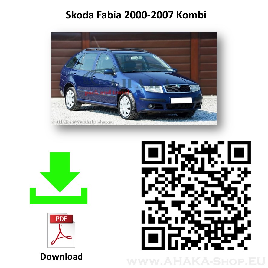 Anhängerkupplung für Skoda Fabia I / II Stufenheck, Kombi Bj. 2001 - 2014 - günstig online kaufen