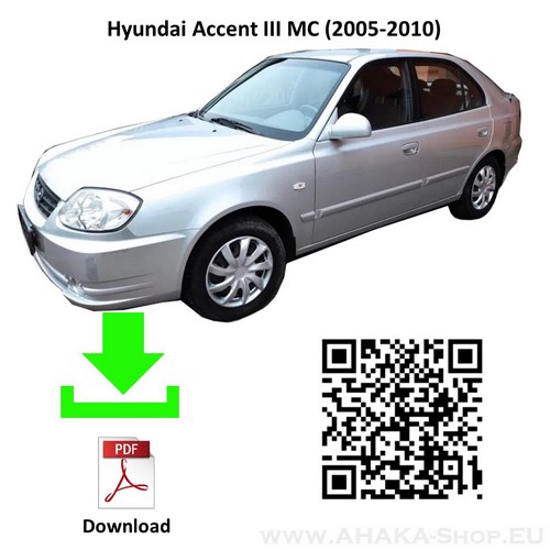 Anhängerkupplung für Hyundai Accent Schrägheck Bj. 2005 - 2010 - günstig online kaufen