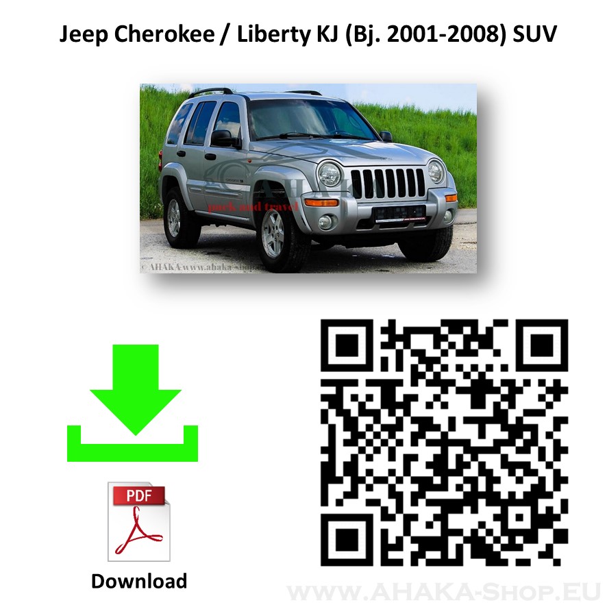 Anhängerkupplung für Jeep Cherokee KJ Bj. 2001 - 2008 - günstig online kaufen