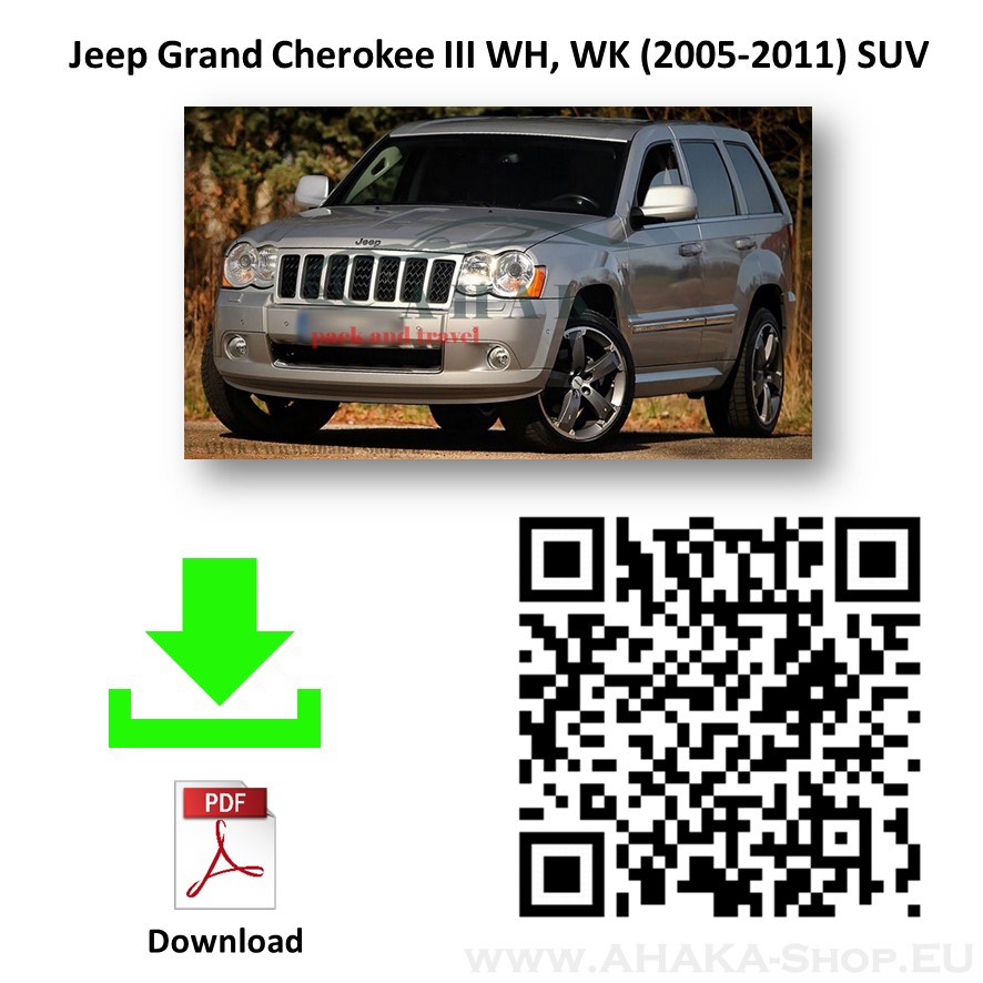 Anhängerkupplung für Jeep Grand Cherokee WK WH Bj. 2005 - 2011 - günstig online kaufen