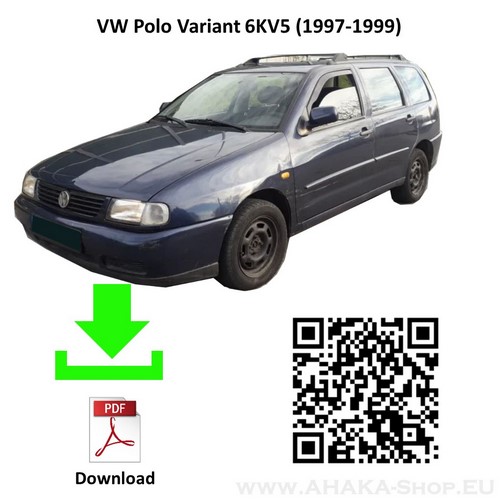 Anhängerkupplung für VW Volkswagen Polo Stufenheck, Variant, Kombi Bj. 1996 - 2000 - günstig online kaufen