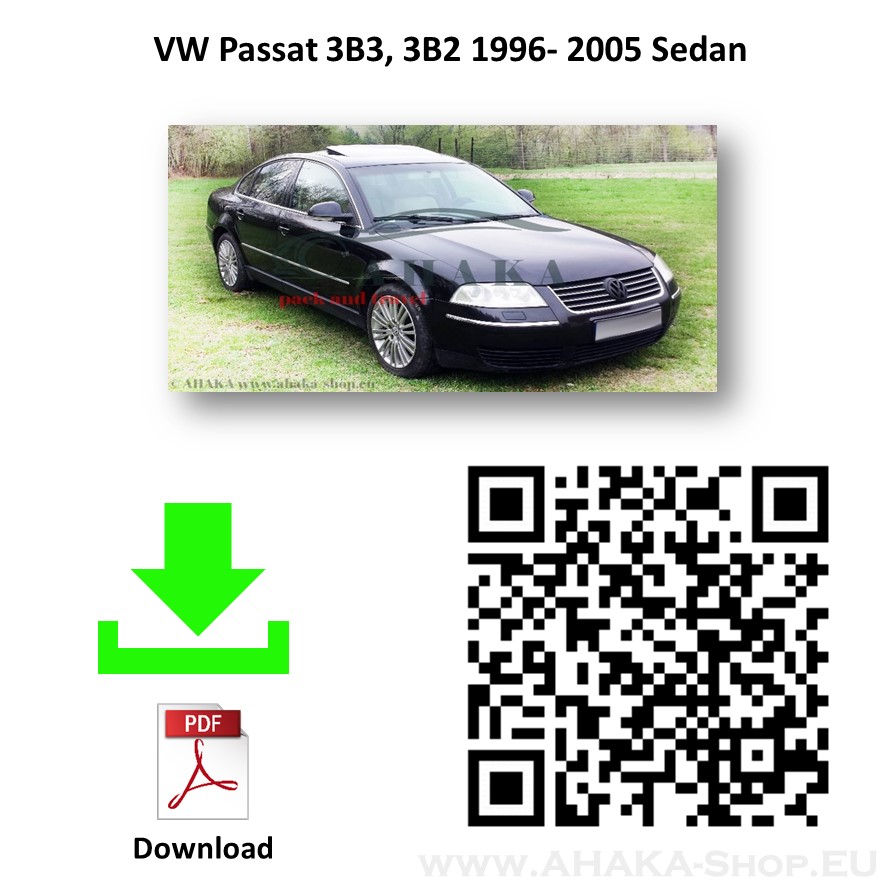 Anhängerkupplung für VW Volkswagen Passat B5 4 Motion Stufenheck, Variant, Kombi Bj. 1996 - 2000 - günstig online kaufen