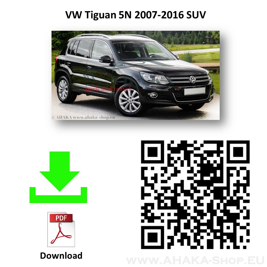 Für VW Tiguan 07 Typ 5N Oris Anhängerkupplung starr /& 13poliger E-Satz NEU